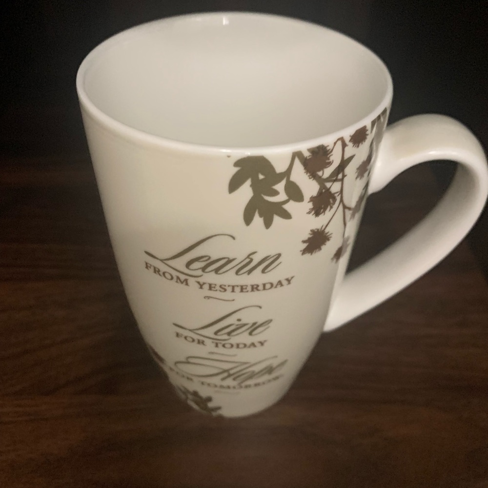 Mug with quote
